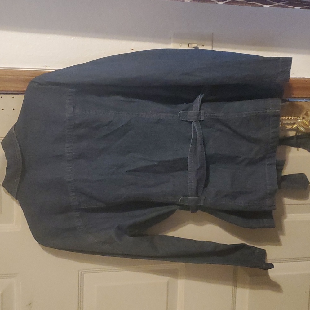 French Cuff denim blazer/ jacket - Picture 4 of 4